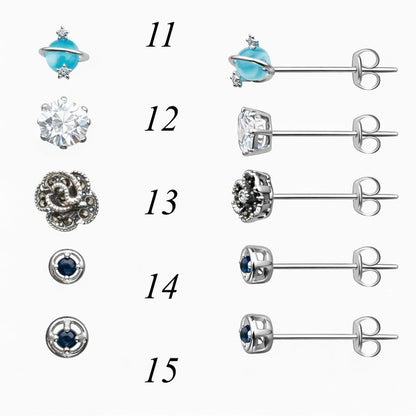 Pushbacks | Silver | S925 | AAA