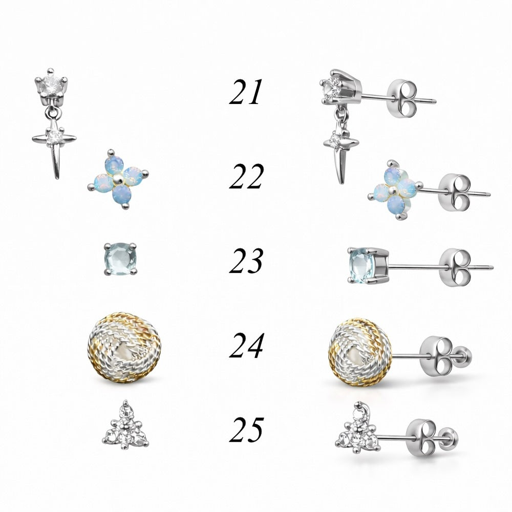 Pushbacks | Silver | S925 | AAA