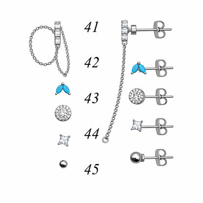 Pushbacks | Silver | S925 | AAA