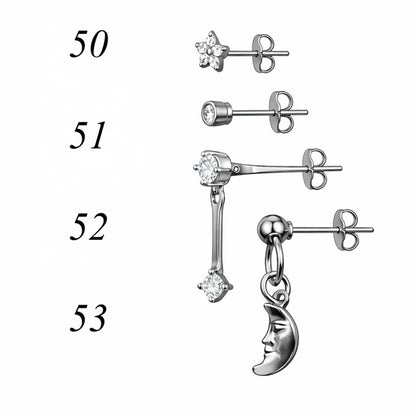 Pushbacks | Silver | S925 | AAA