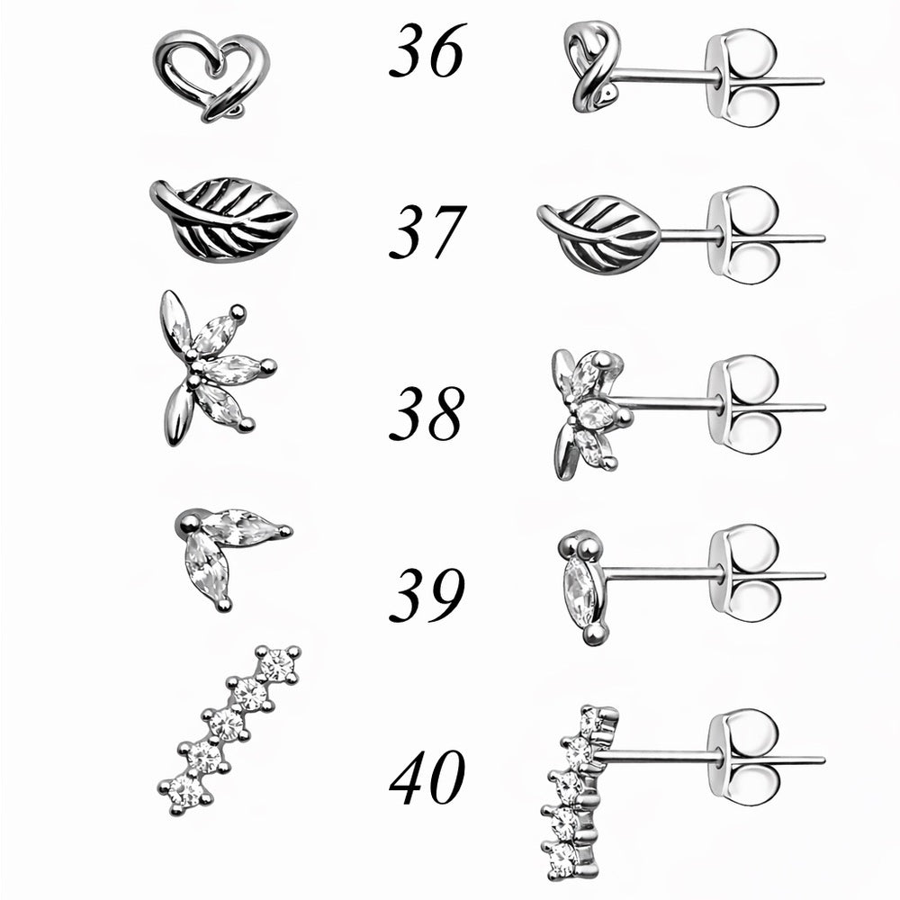 Pushbacks | Silver | S925 | AAA