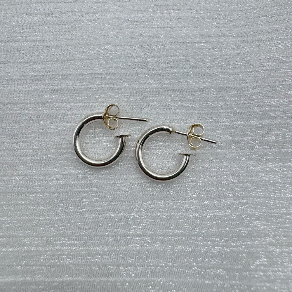 Hoop Earrings Sterling Silver