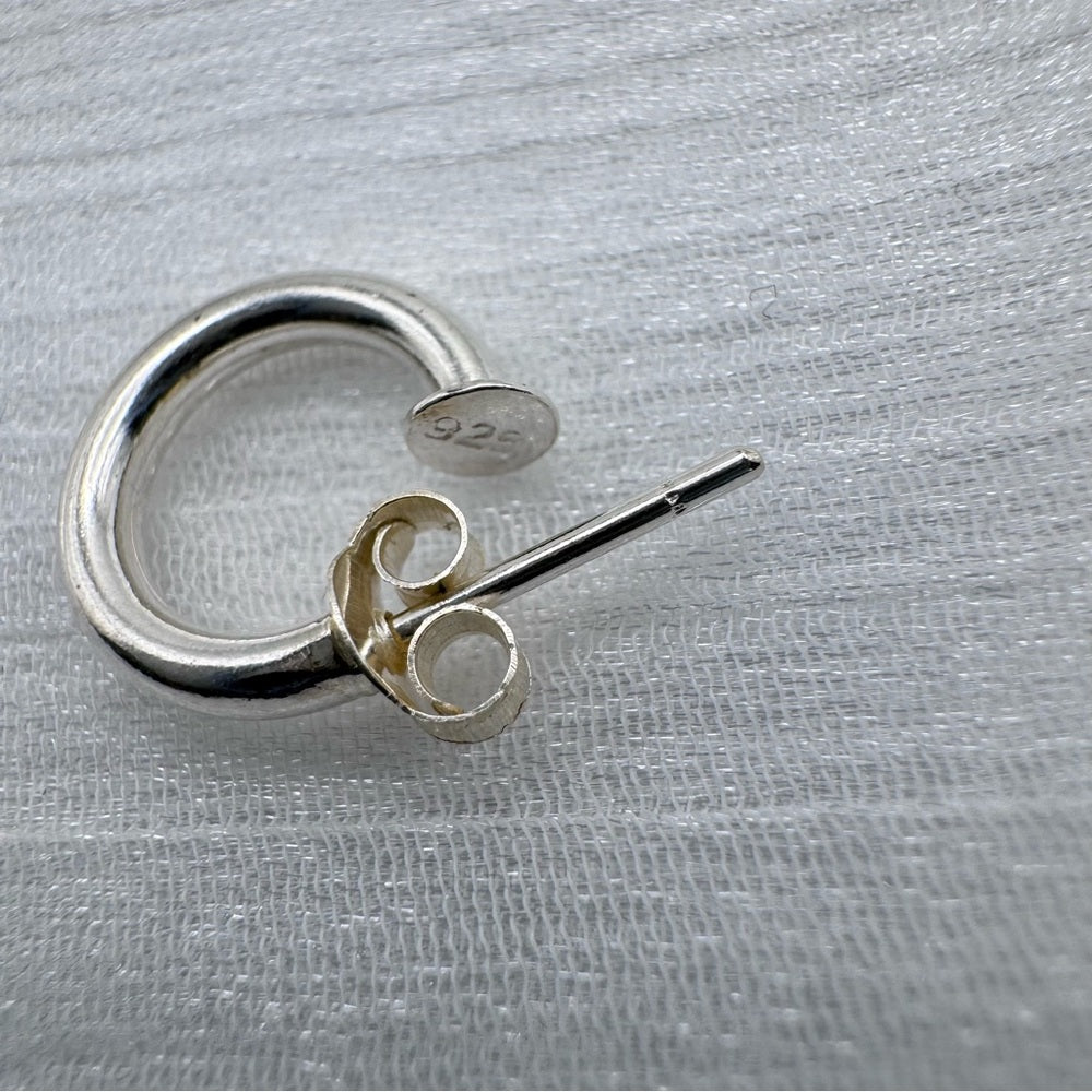 Hoop Earrings Sterling Silver