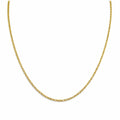 Gold Over Sterling Silver Rolo Chain