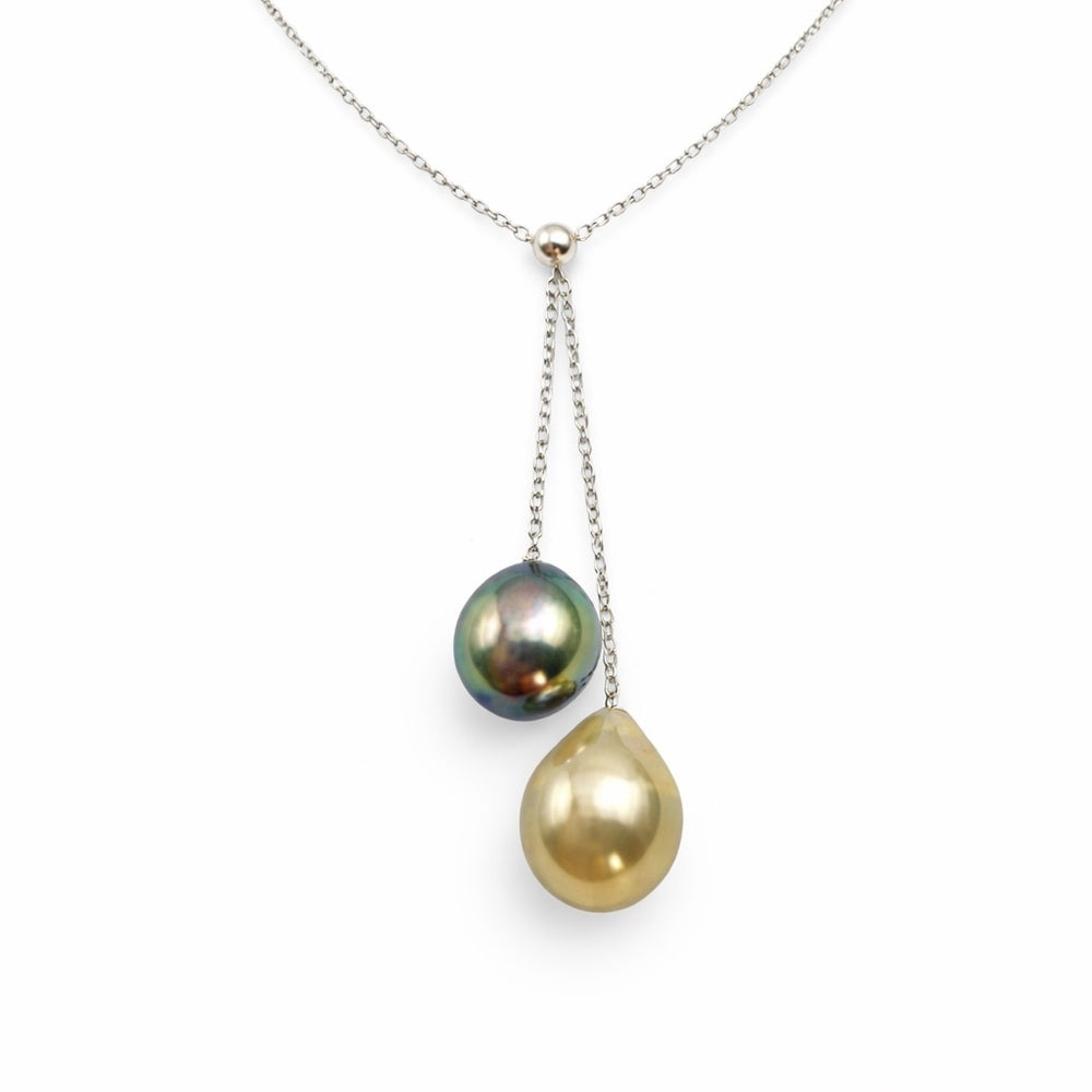 P#3 Handmade Tahitian Pearl Necklace
