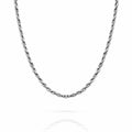 1.2mm Silver Figaro Chain