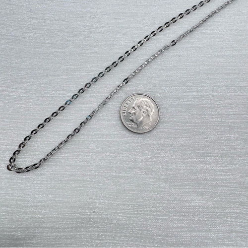 1.2mm Silver Figaro Chain