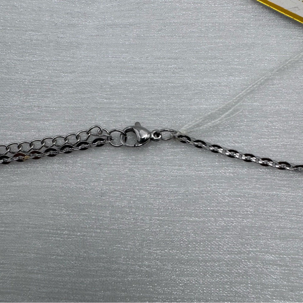 1.2mm Silver Figaro Chain