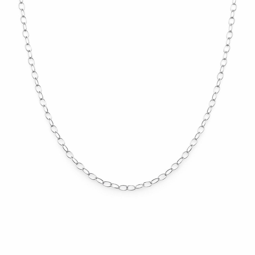 1mm Silver Paperclip Chain