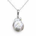 Freshwater Pearl Pendant 15mm x 19.5mm