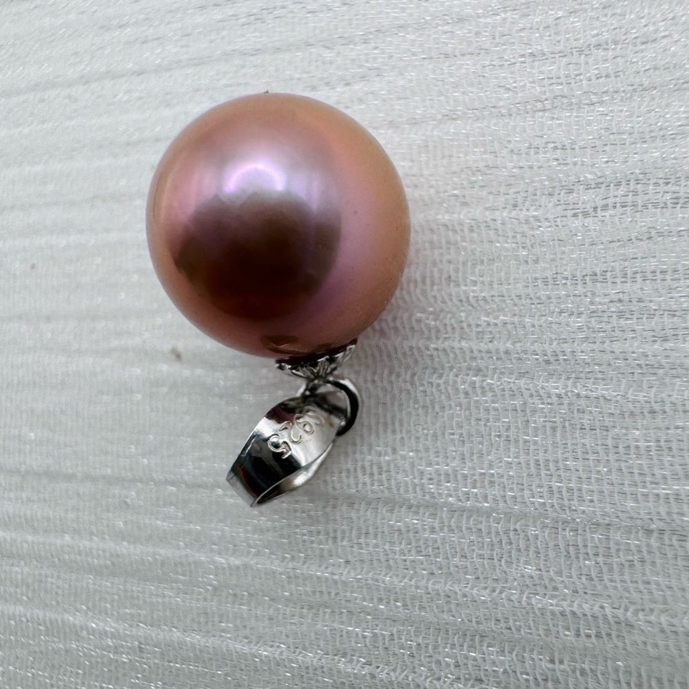 Freshwater Pearl Pendant 9.6mm diameter