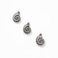 Nautilus Shell Charm Silver Stainless Steel