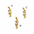 Freshwater Pearl Seahorse Charm With Clasp