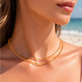 Citrine Gemstone Magnetic Necklace