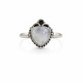 Moonstone Bubble Ring