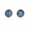 Moonstone Stud Earrings