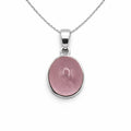Morganite Oval Pendant