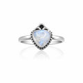 Moonstone Bubble Ring