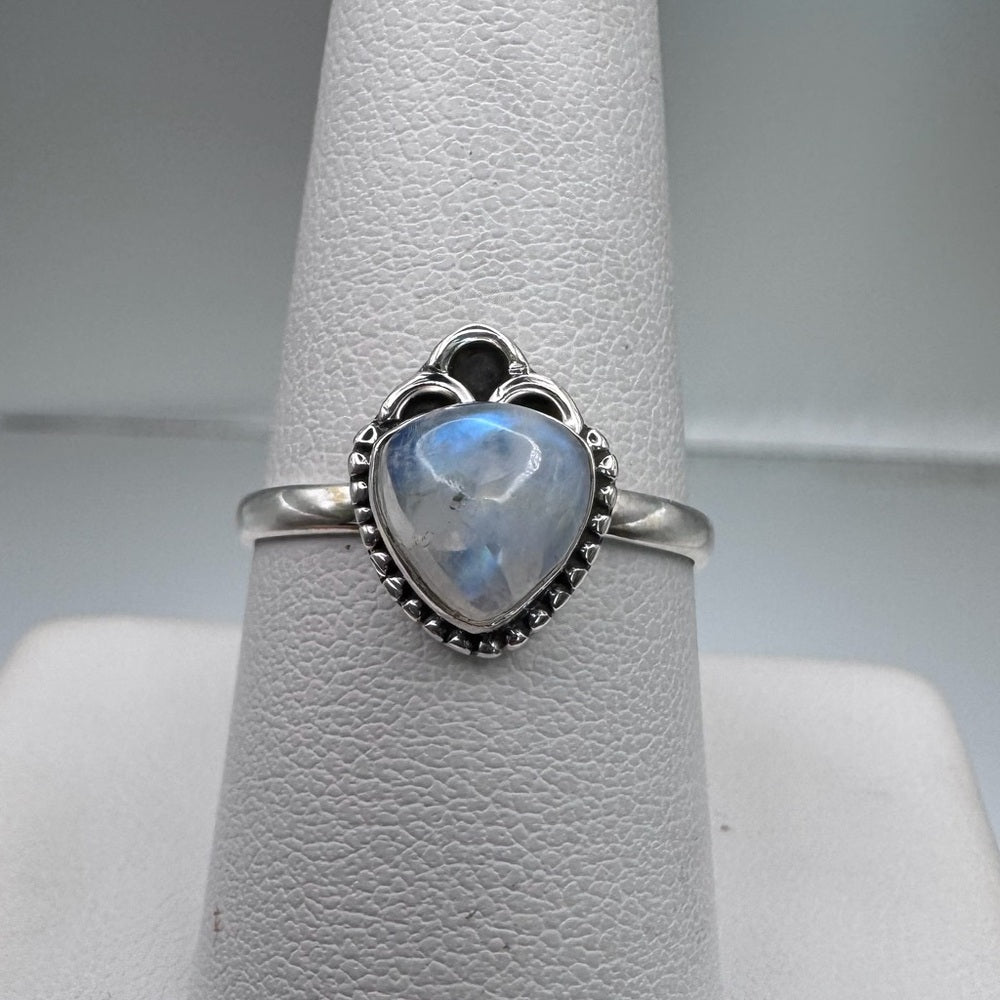Moonstone Bubble Ring