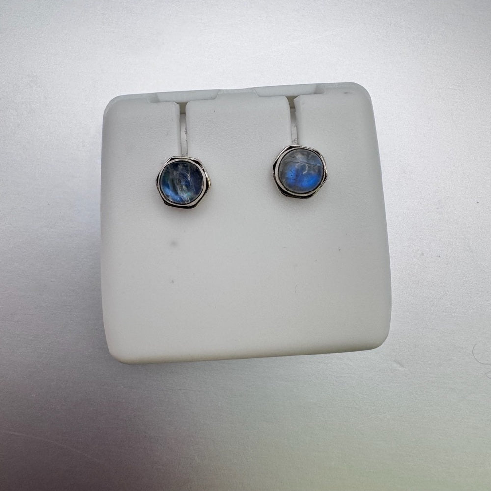 Moonstone Stud Earrings