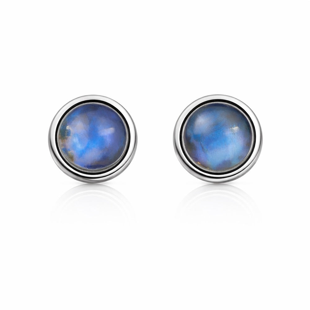 Moonstone Stud Earrings