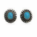 Australian Opal Stud Earrings