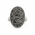Marcasite Flower Ring