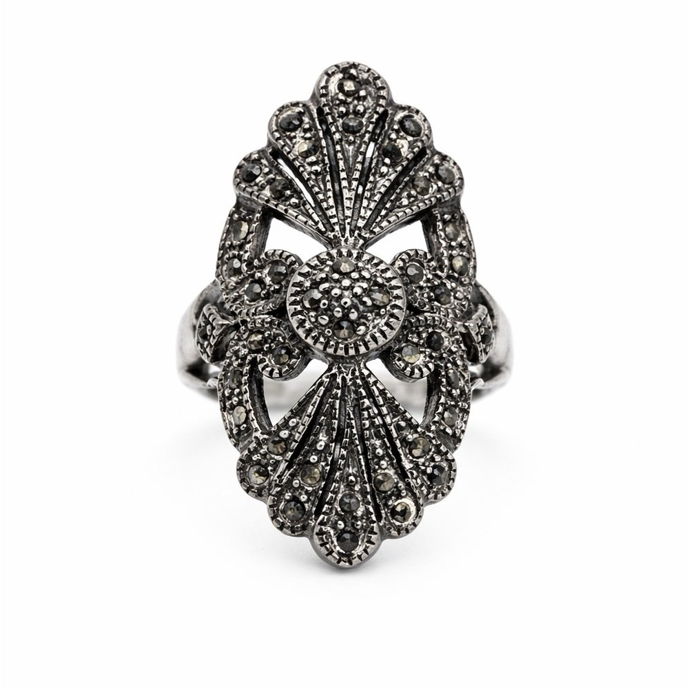 Marcasite Design Ring