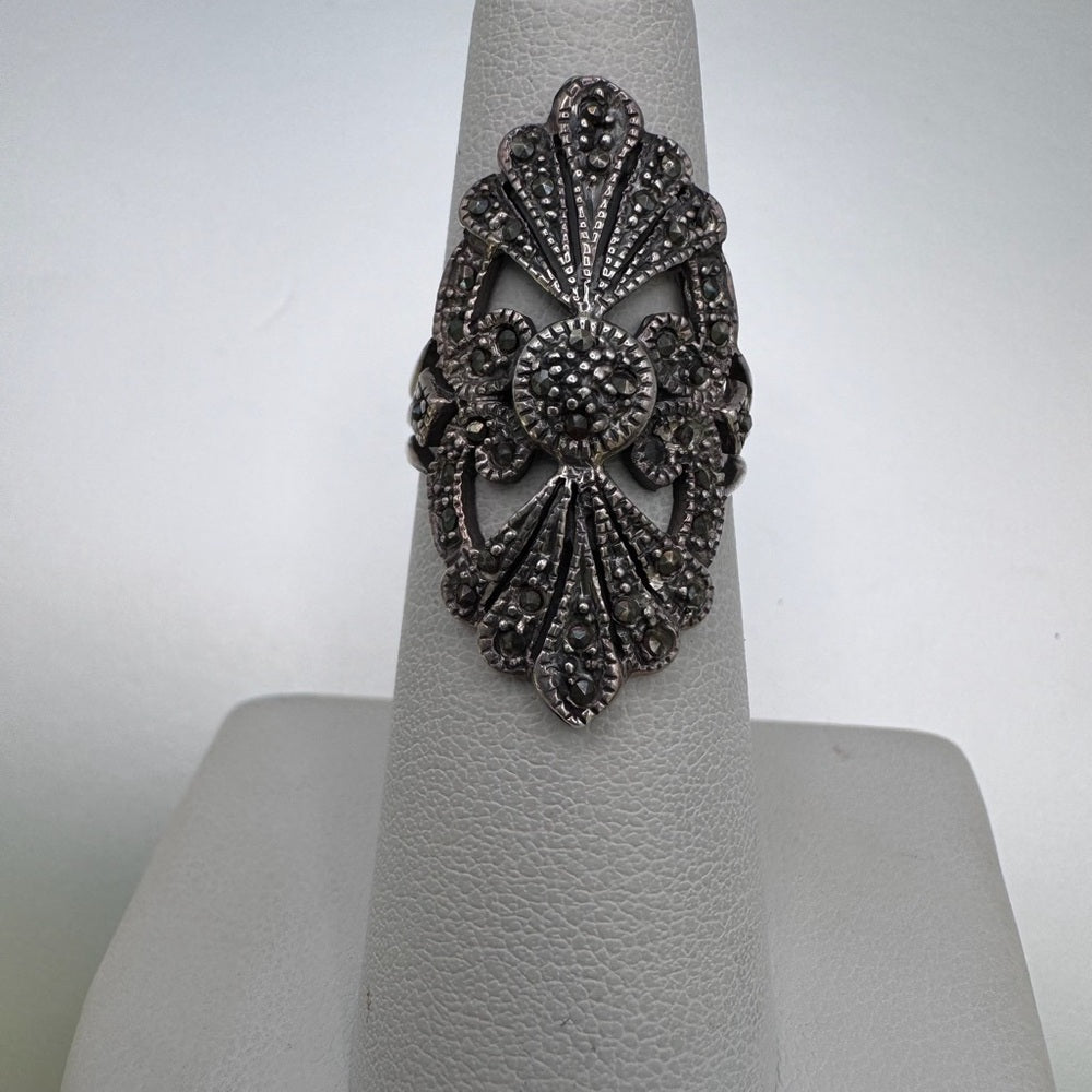 Marcasite Design Ring