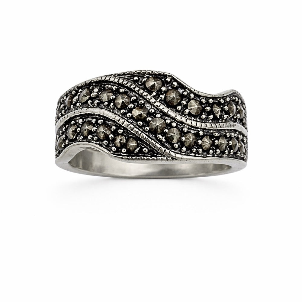 Marcasite Band Ring