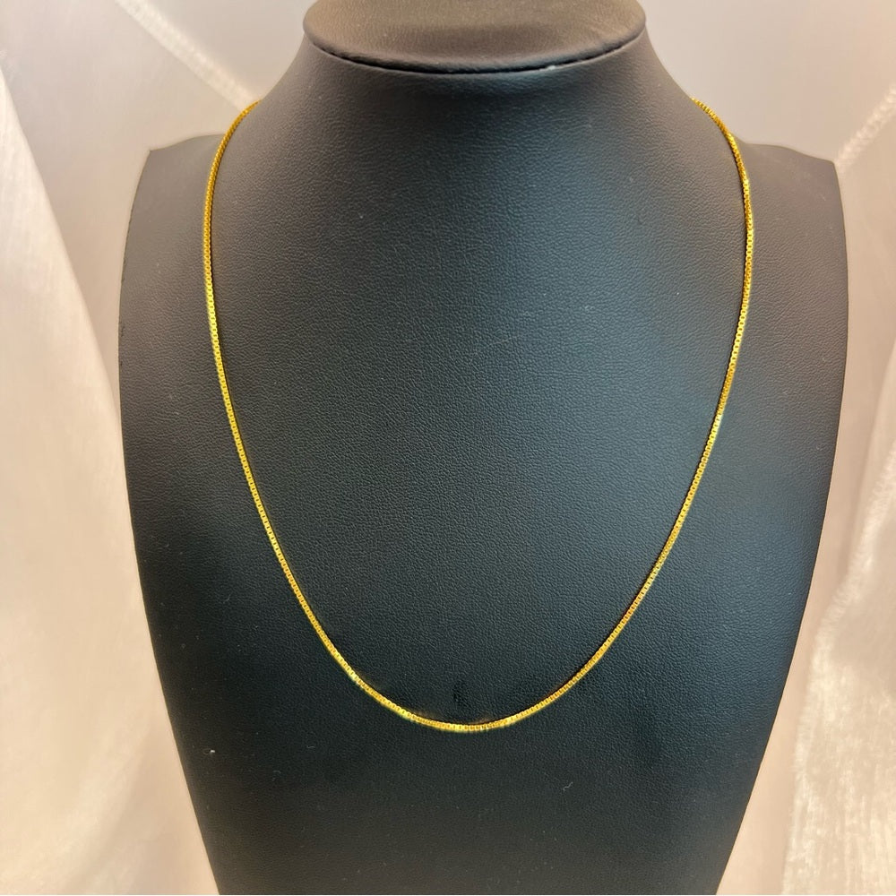 Box Chain Gold Adjustable