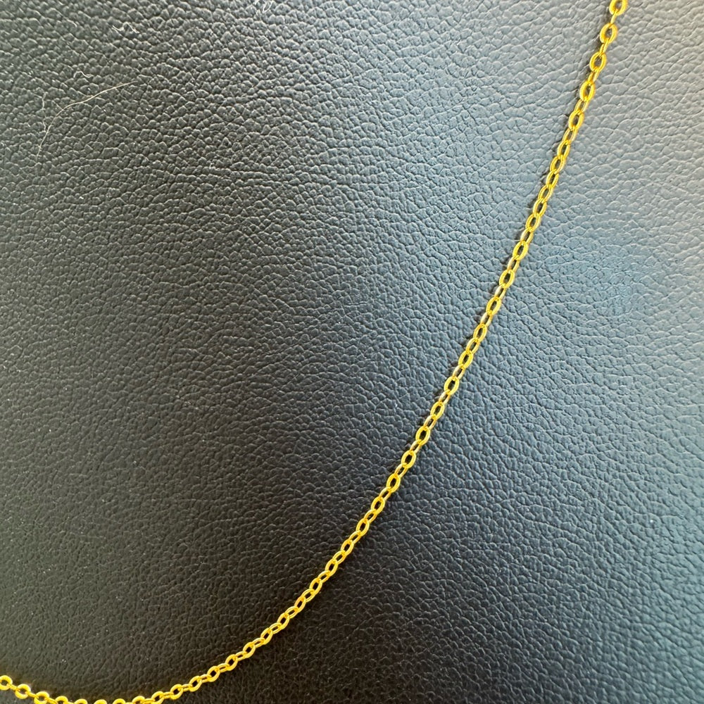 Cable Chain Gold Adjustable