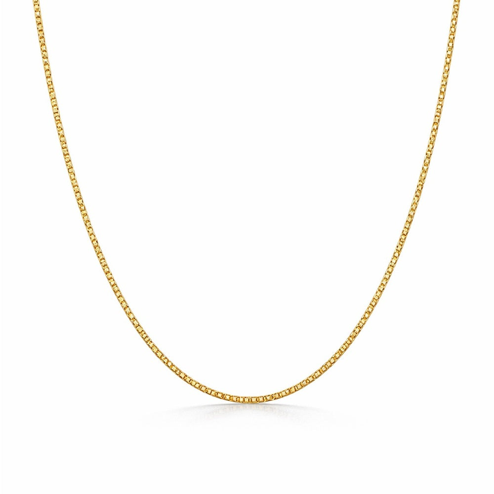 Mini Box Chain Gold Adjustable (S999)