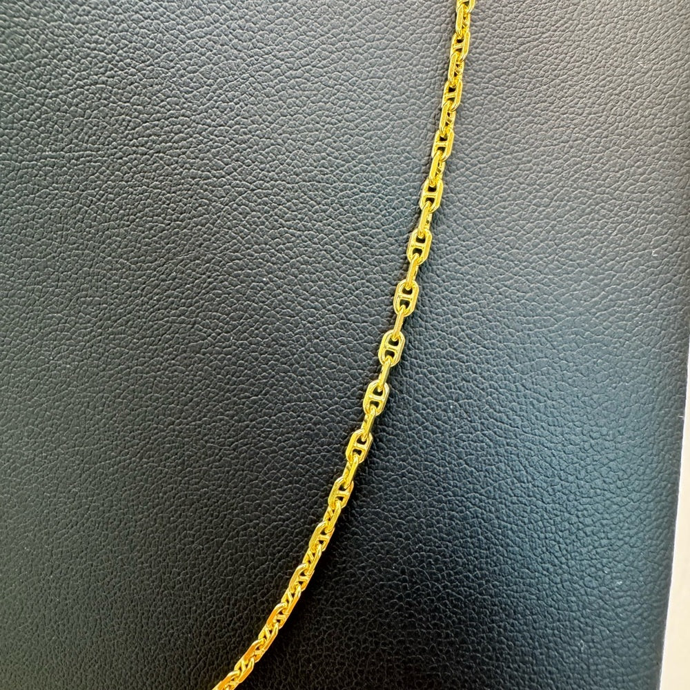 Anchor Chain Gold Adjustable