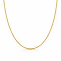 Mini Rolled Box Chain Gold Adjustable