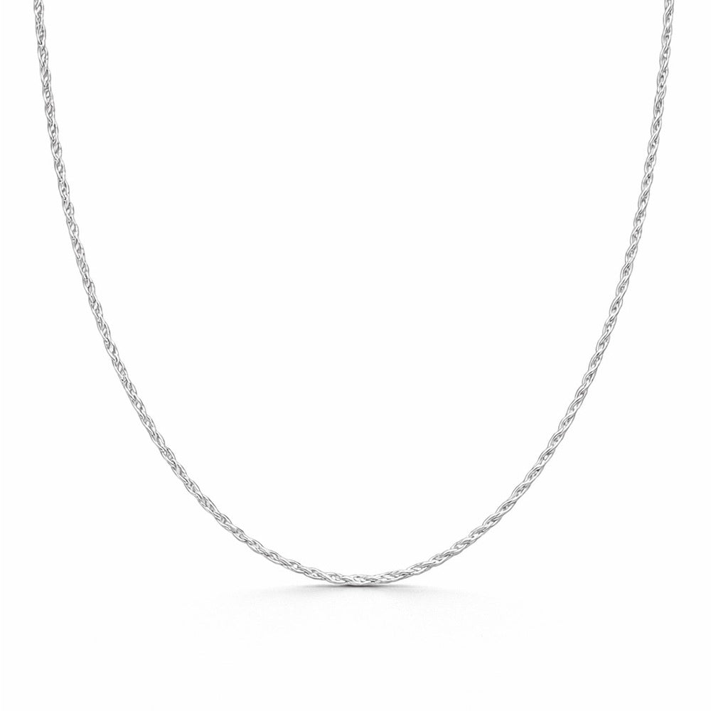Twist Chain Silver Adjustable