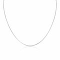 Round Snake Chain Silver Adjustable