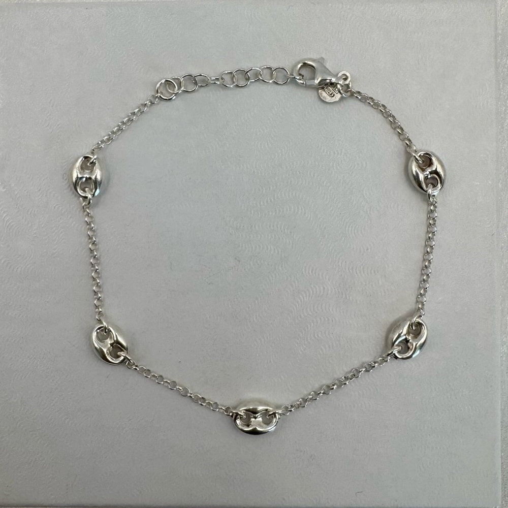 Polished Mariner Link Bracelet