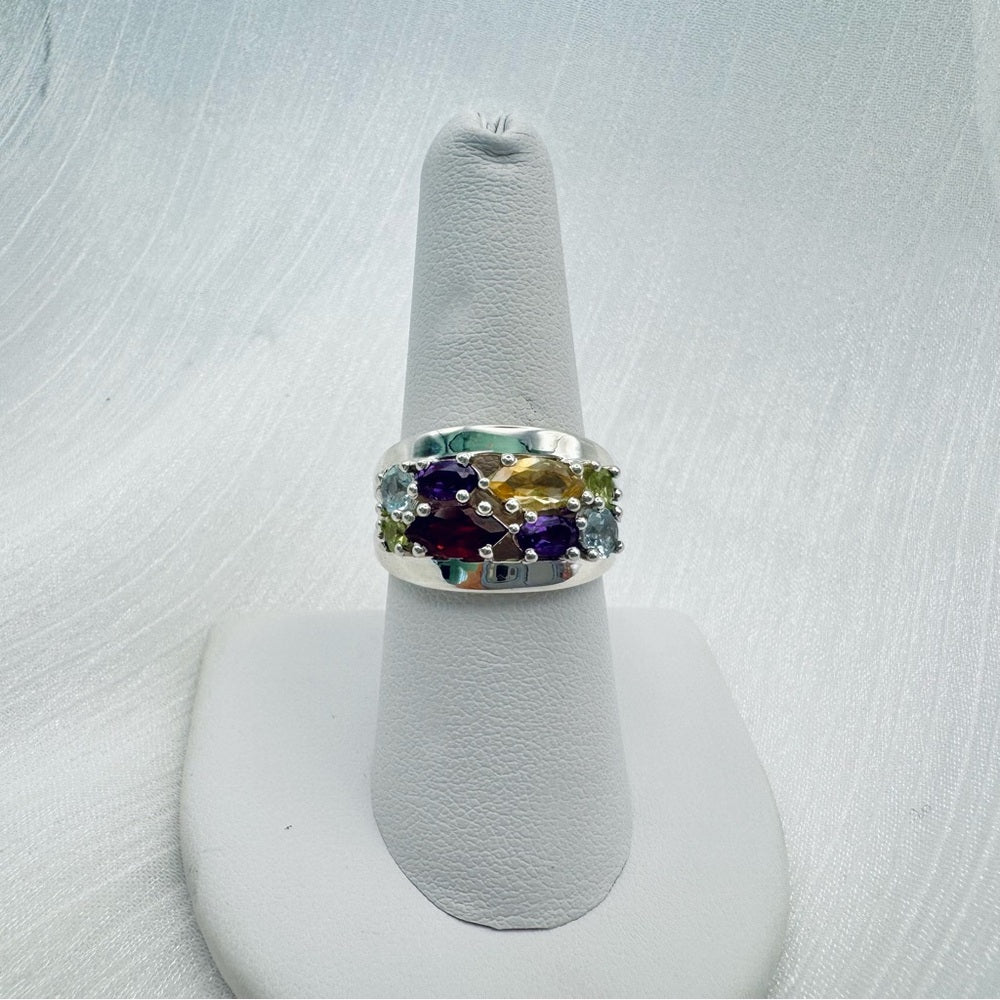 Mixed Gemstone Ring