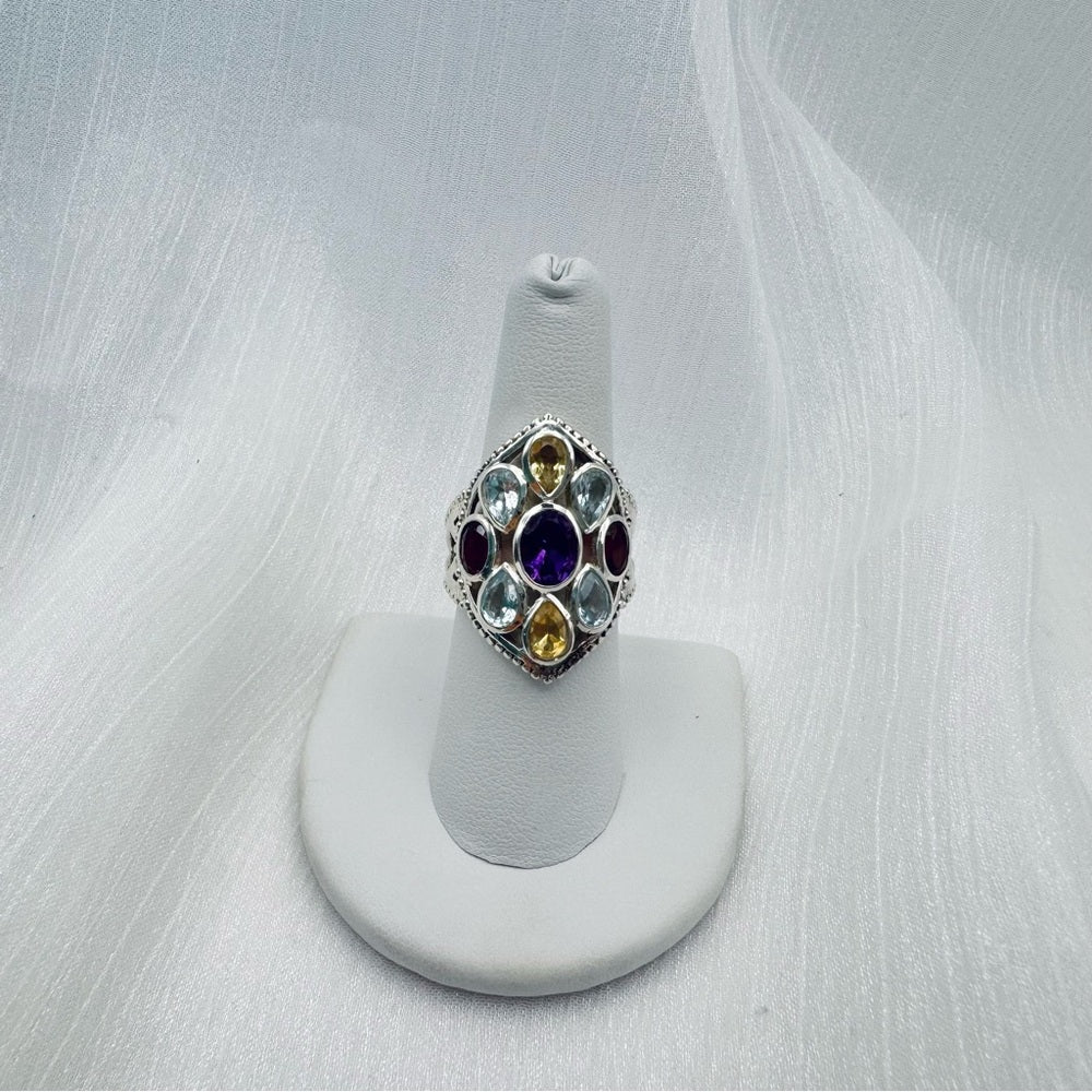 Mixed Gemstone Ring