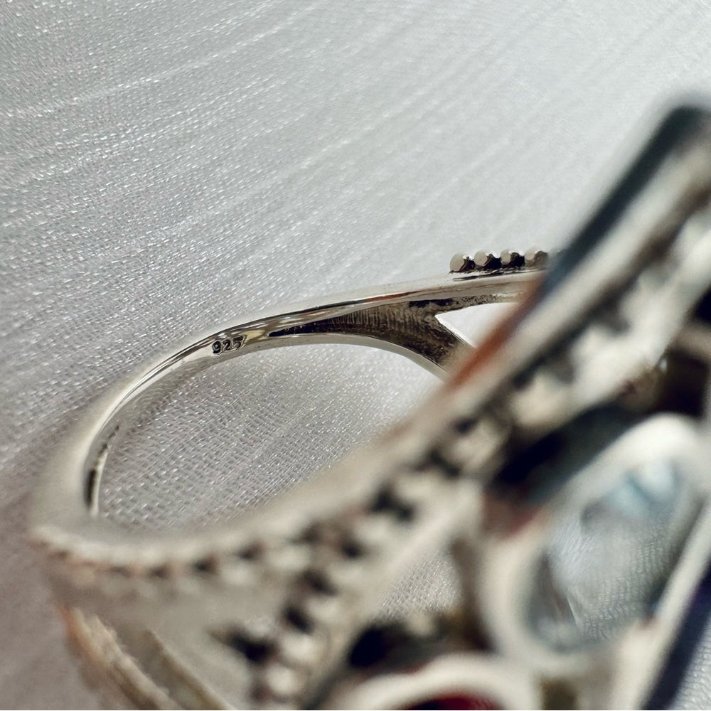 Mixed Gemstone Ring