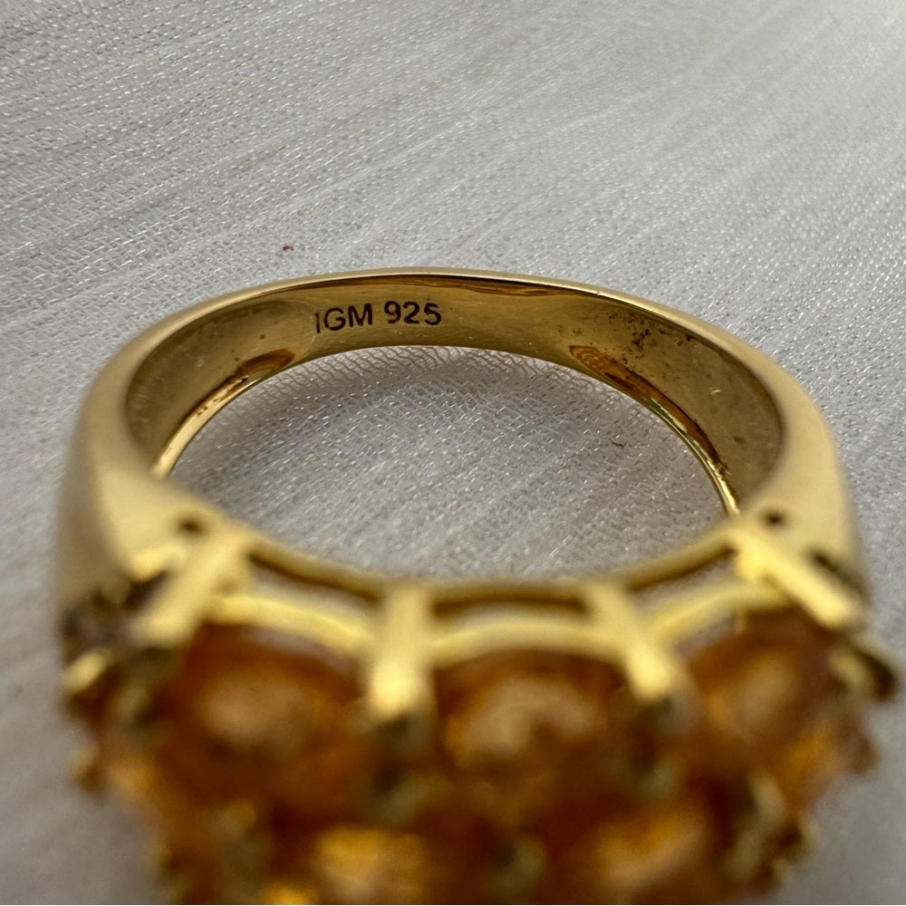 Spersastite Garnet AAA Quality Ring