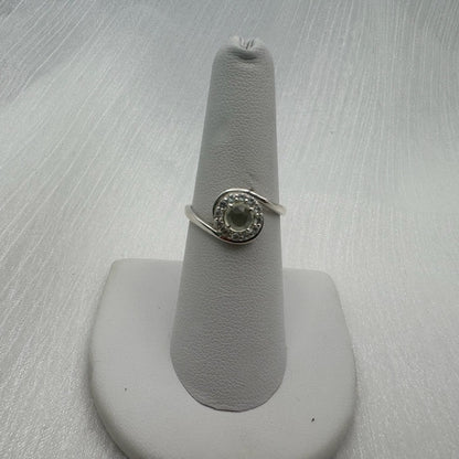 Prehnite Ring (S925)