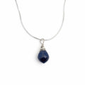 Sapphire Snake Chain Necklace (N7053)