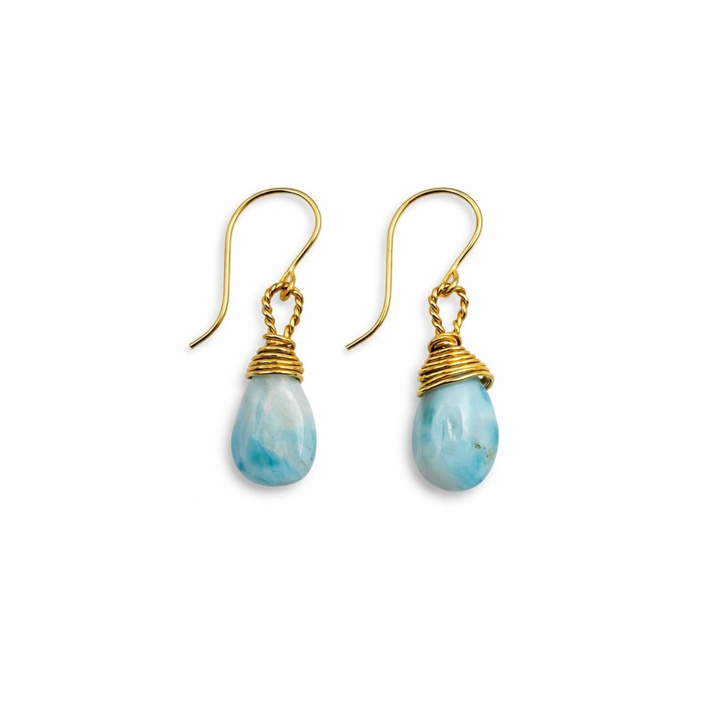 Larimar Earrings (HK7021)