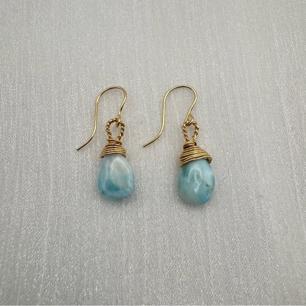 Larimar Earrings (HK7021)