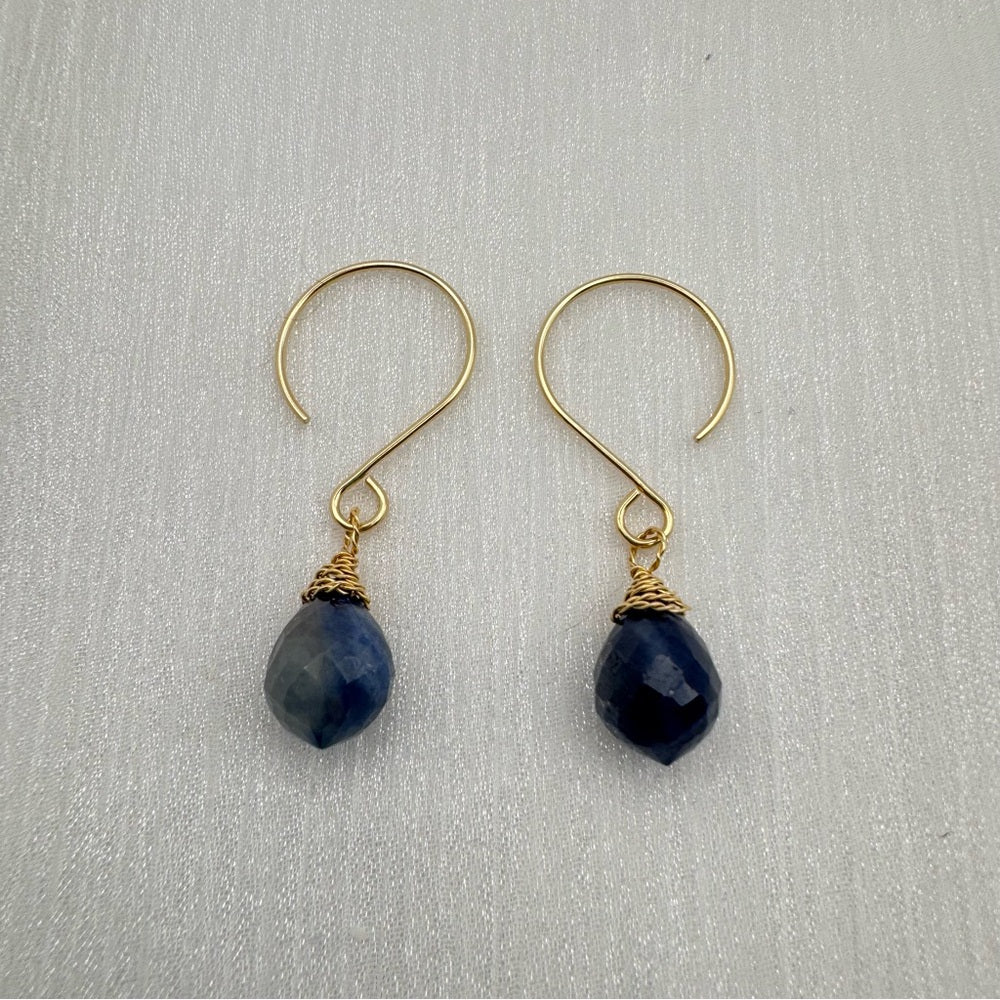 Sapphire Earrings (HP7079)