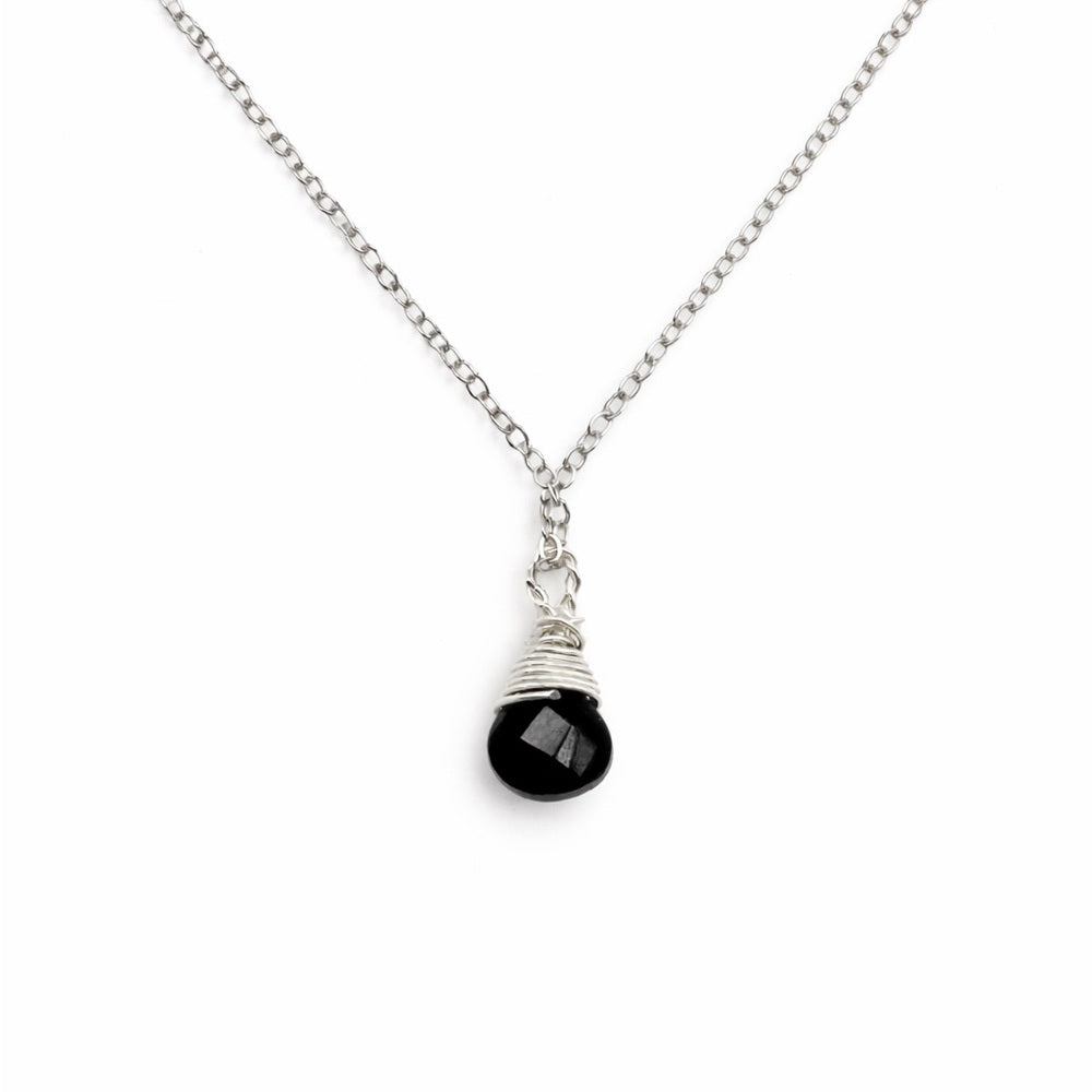 Black Onyx Necklace (N981)