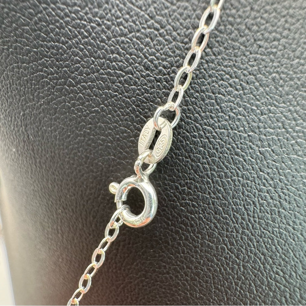 Larimar Necklace Lariat Tassel (L1717)