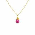 Ruby Chain Necklace (N2410)